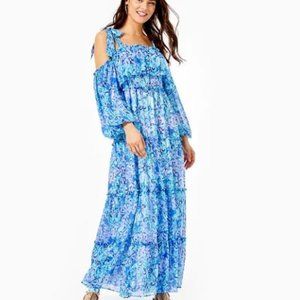 NWT Lilly Pulitzer Leena maxi dress sz M